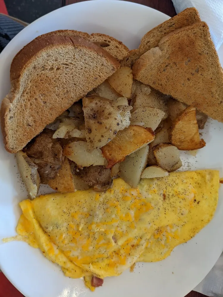 Western Omelette with American Fries